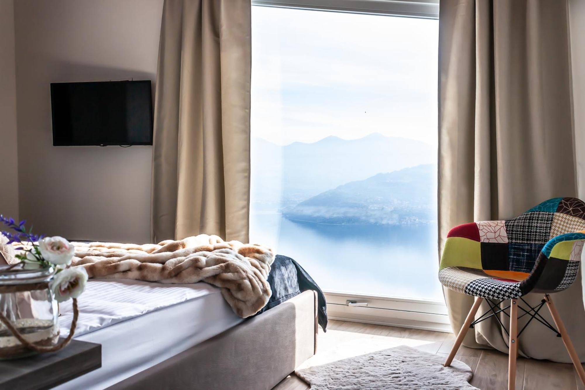 Mia Isola With Lake View, Garden And Swimming Pool Parzanica Exterior foto