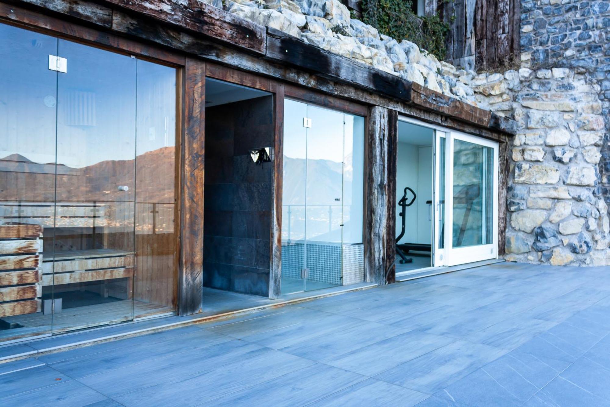 Mia Isola With Lake View, Garden And Swimming Pool Parzanica Exterior foto